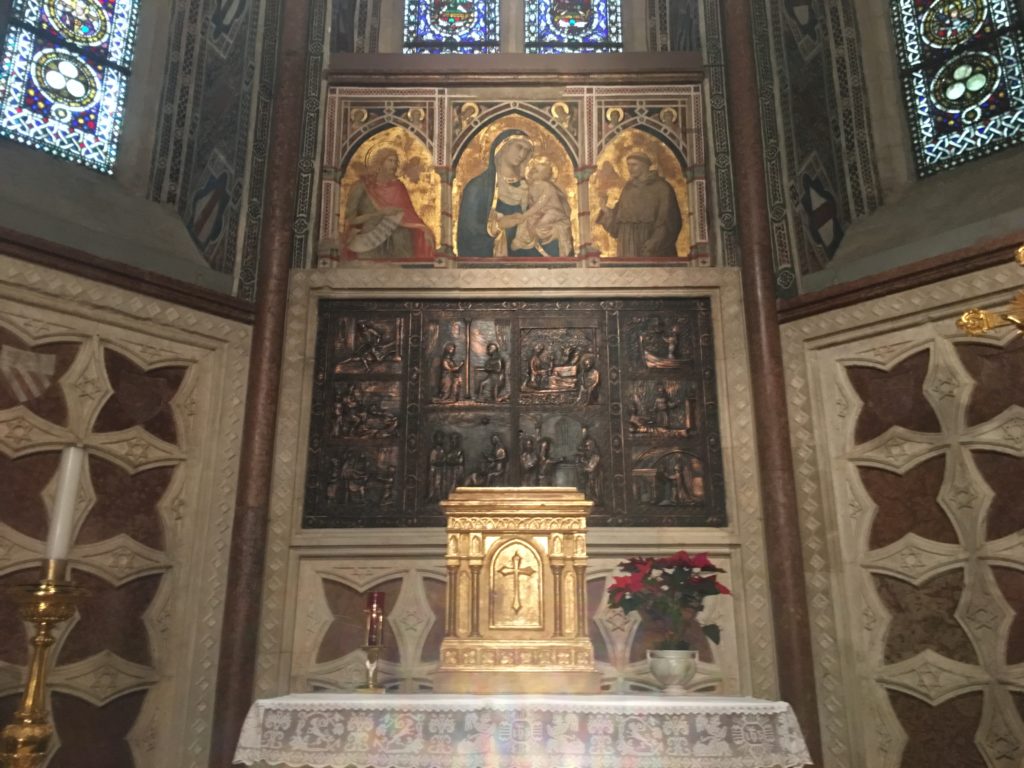 Mary's veil in Assisi