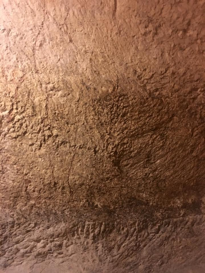 The dungeon wall at Saint Peter in Gallicantu
