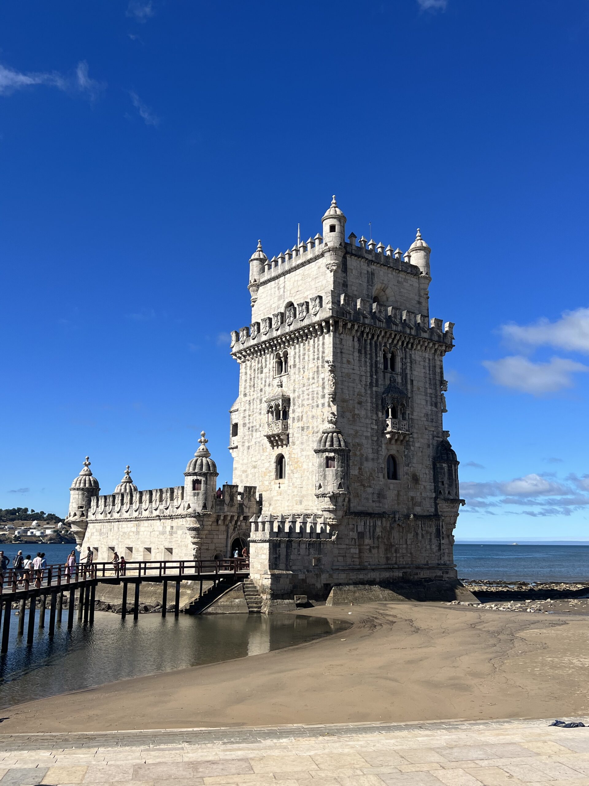 Bel&eacute;m Tower in Lisbon