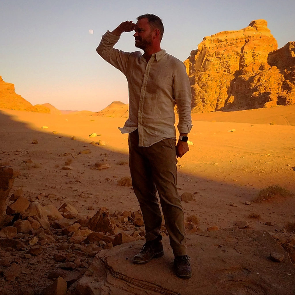 Wadi Rum really does look like Mars