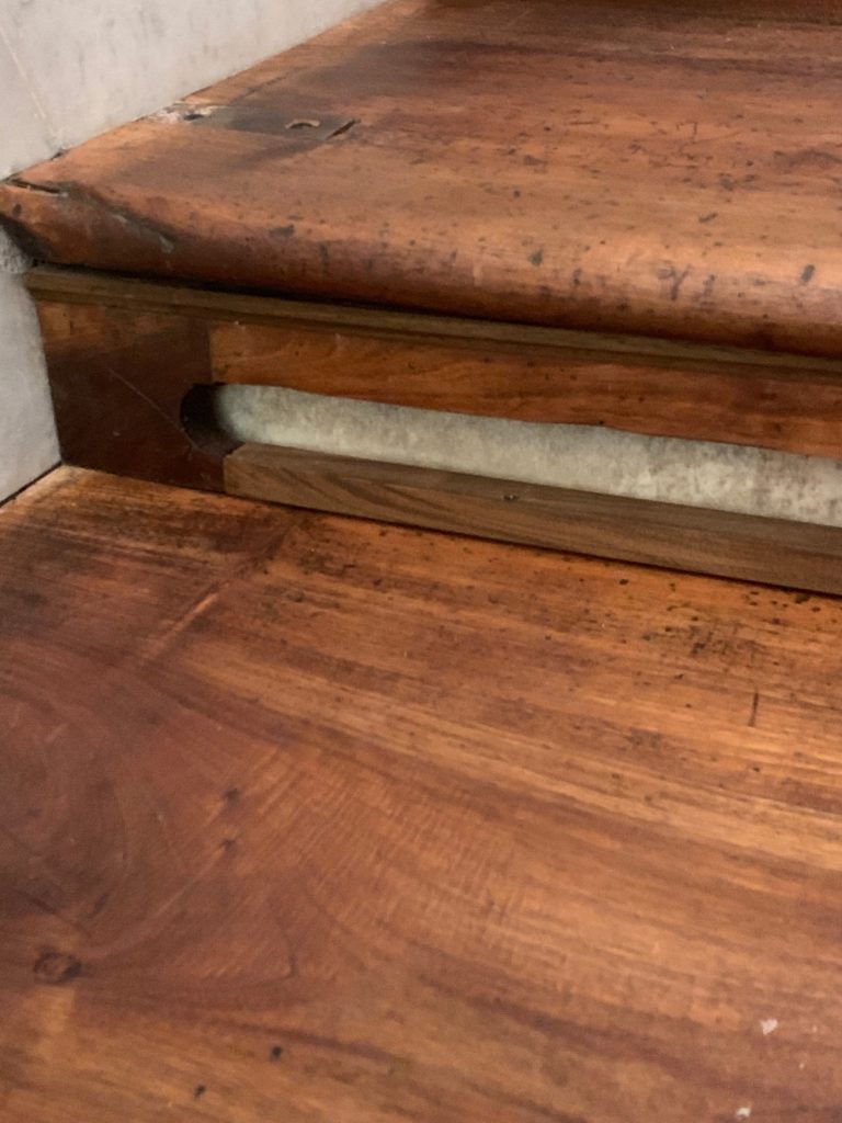 stair baseboards