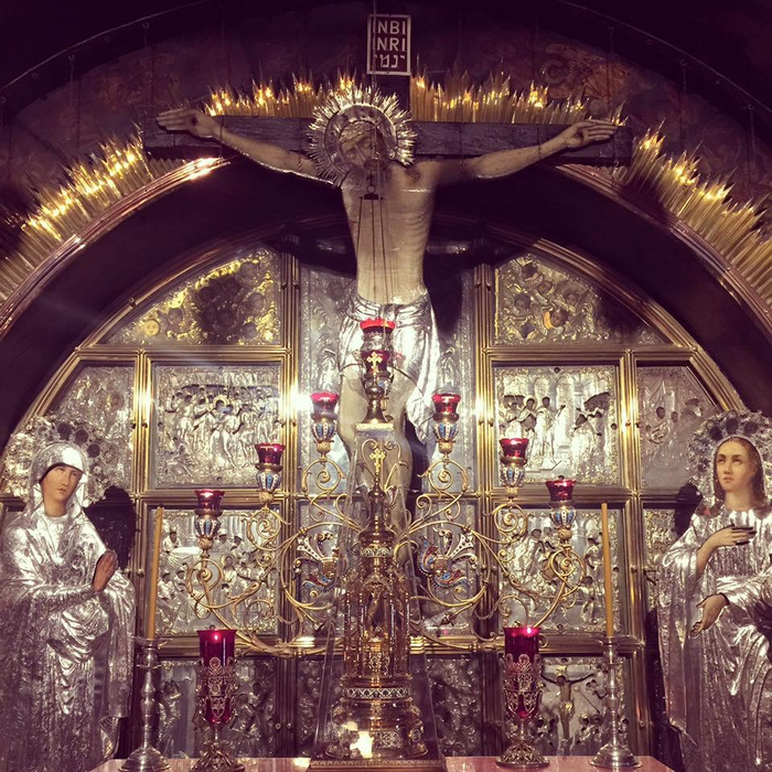 Detail of the Crucifixion